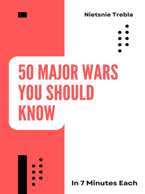 cover image of 50 Major Wars You Should Know in 7 Minutes Each